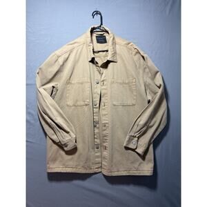 No Boundaries Tan Denim Jacket 3XL 54-56